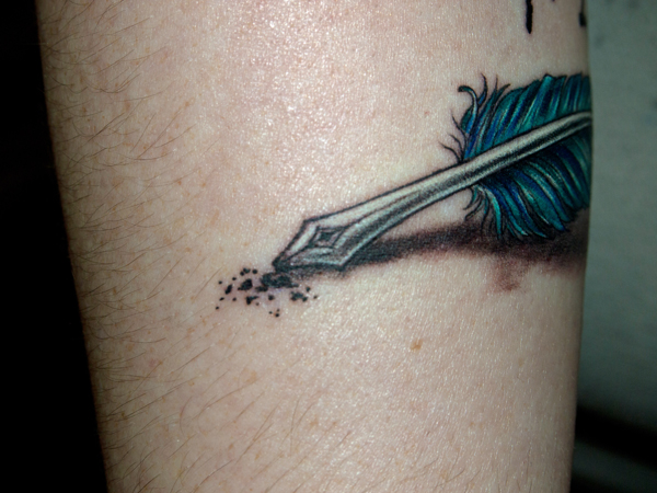 Pen Nib Tattoo | 187 tattoo michelle and reesa write Pen Nib Tattoo | 187 tattoo michelle and reesa write